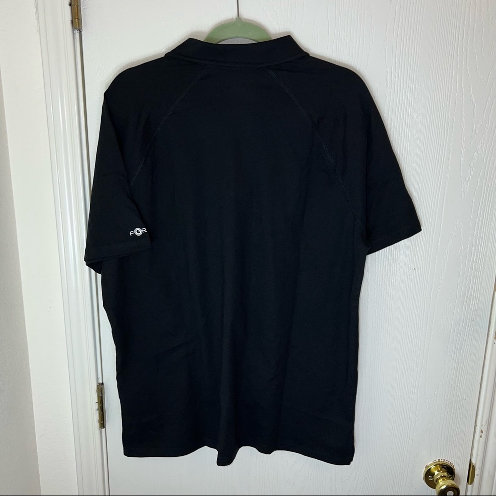 Carhartt Relaxed Fit Black Polo Shirt. Size L - Picture 8 of 8